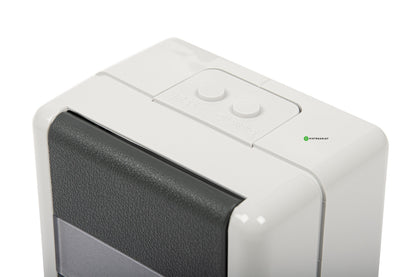 Pintarasia IP44, 2xRJ45 EiLiit. IP44 AP Outlet Keystoneclip Kuva - 3