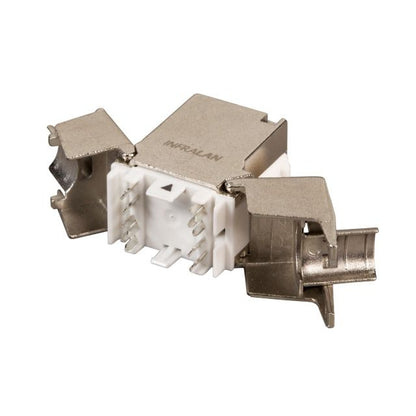Liitin-Cat6a RJ45 STP Keystone, SLIM Cat.6a STP SLIM, työkaluton EFB Kuva - 2