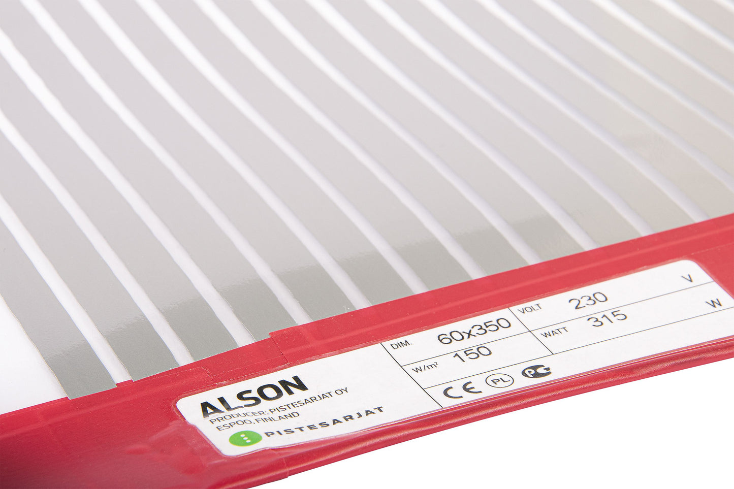 ALSON Kattolämmityselementit 150W/m² Leveys 120cm Kuva - 2