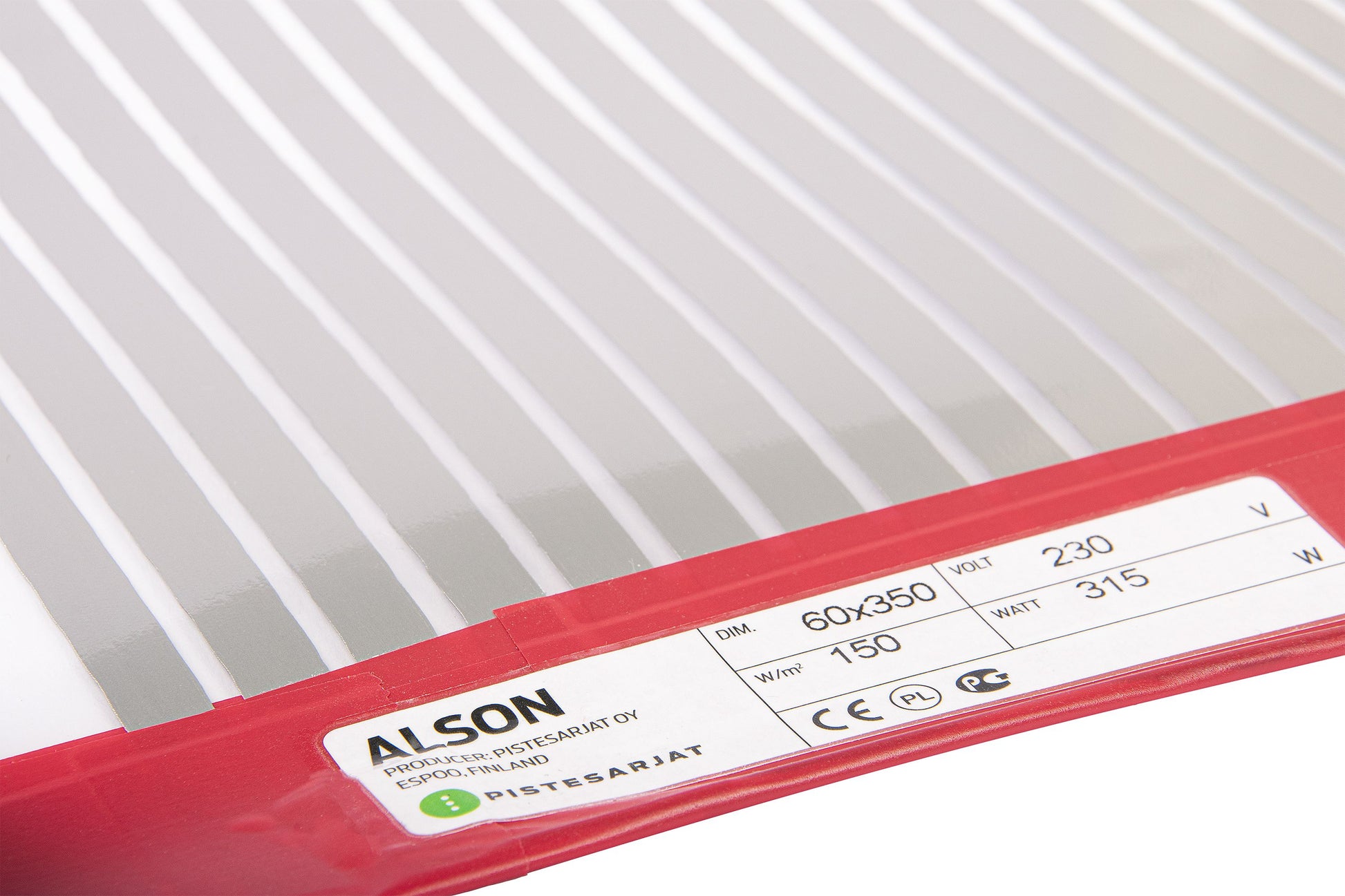 ALSON Kattolämmityselementit 150W/m² Leveys 90cm Kuva - 2