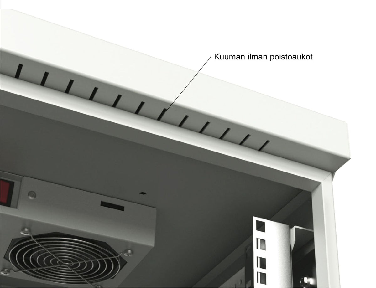 PST RACK IP66 Seinäkaapit 7-16U Kuva - 2