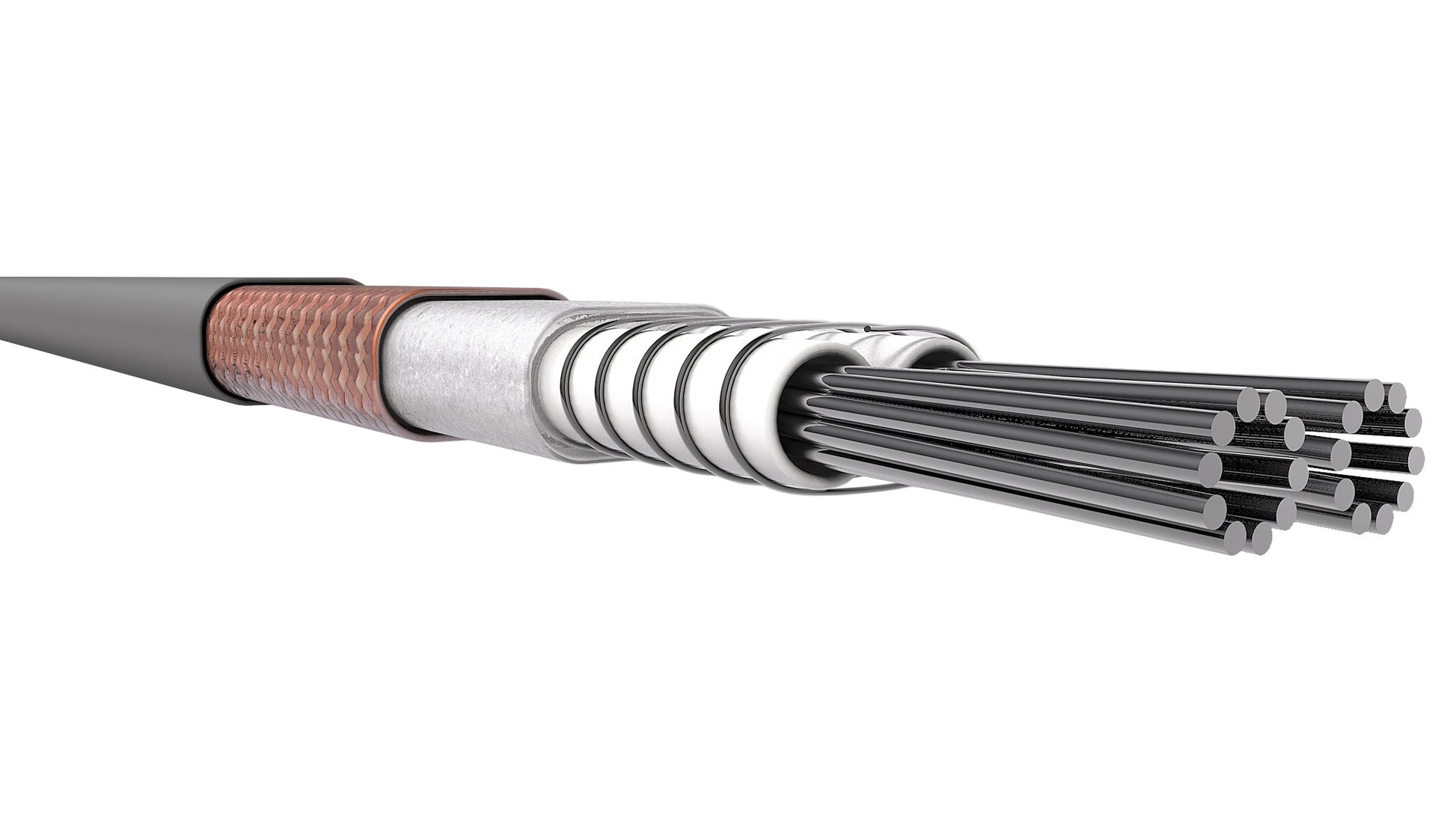 Vakiometritehoinen lämpökaapeli PST Elserie 30W/m 230v 1,5mm² Kuva - 1