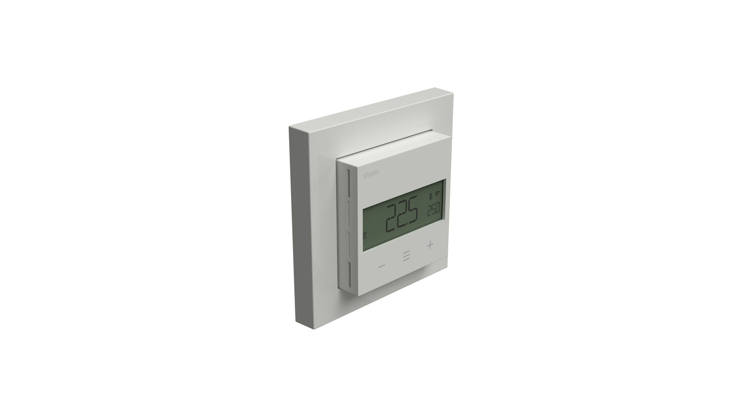 Huonetermostaatti Z-Wave heatit Z-Temp3 valkoinen / musta Kuva - 1