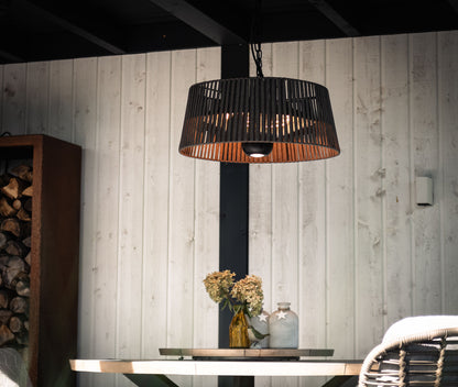 Infralämmitin Sunred Bright Artix Corda Hanging Brown 1800w IP24 Kuva - 3