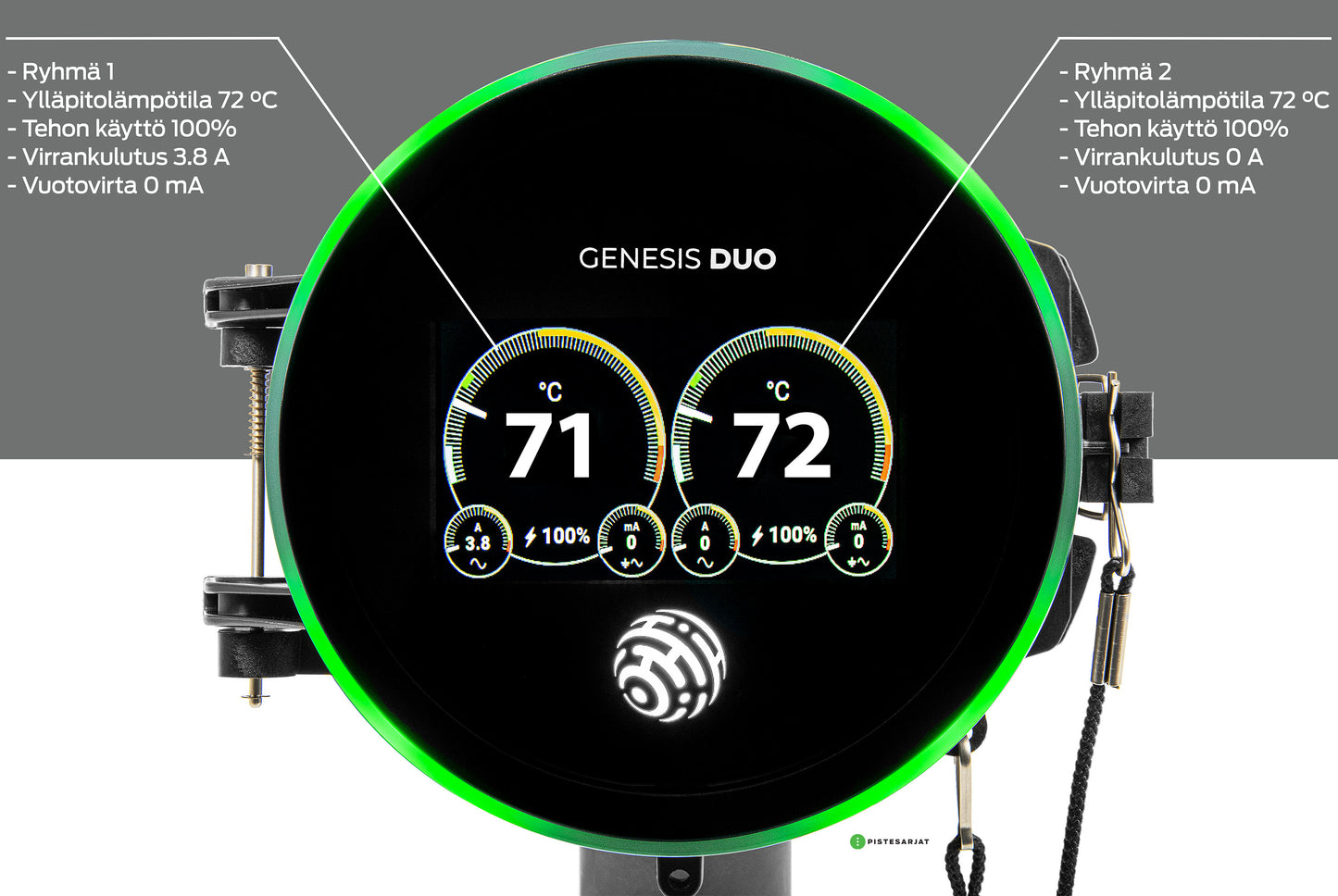 Thermon Genesis Duo elektroniset termostaatit Kuva - 8