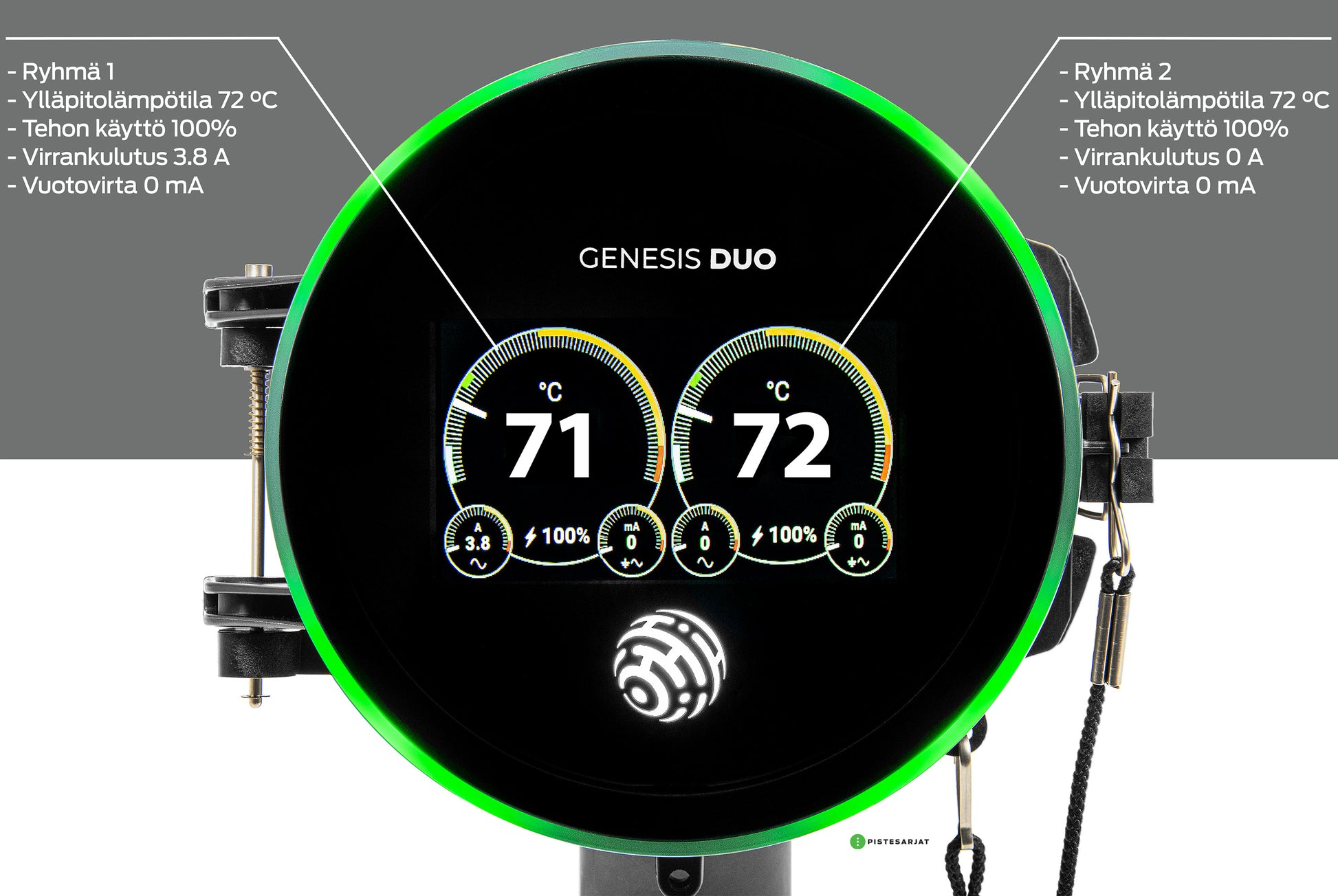 Thermon Genesis Duo elektroniset termostaatit Kuva - 8