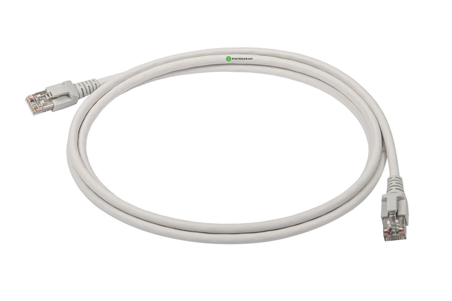 Kytkentäkaapeli Cat.6A Harmaa (S/FTP) Dätwyler