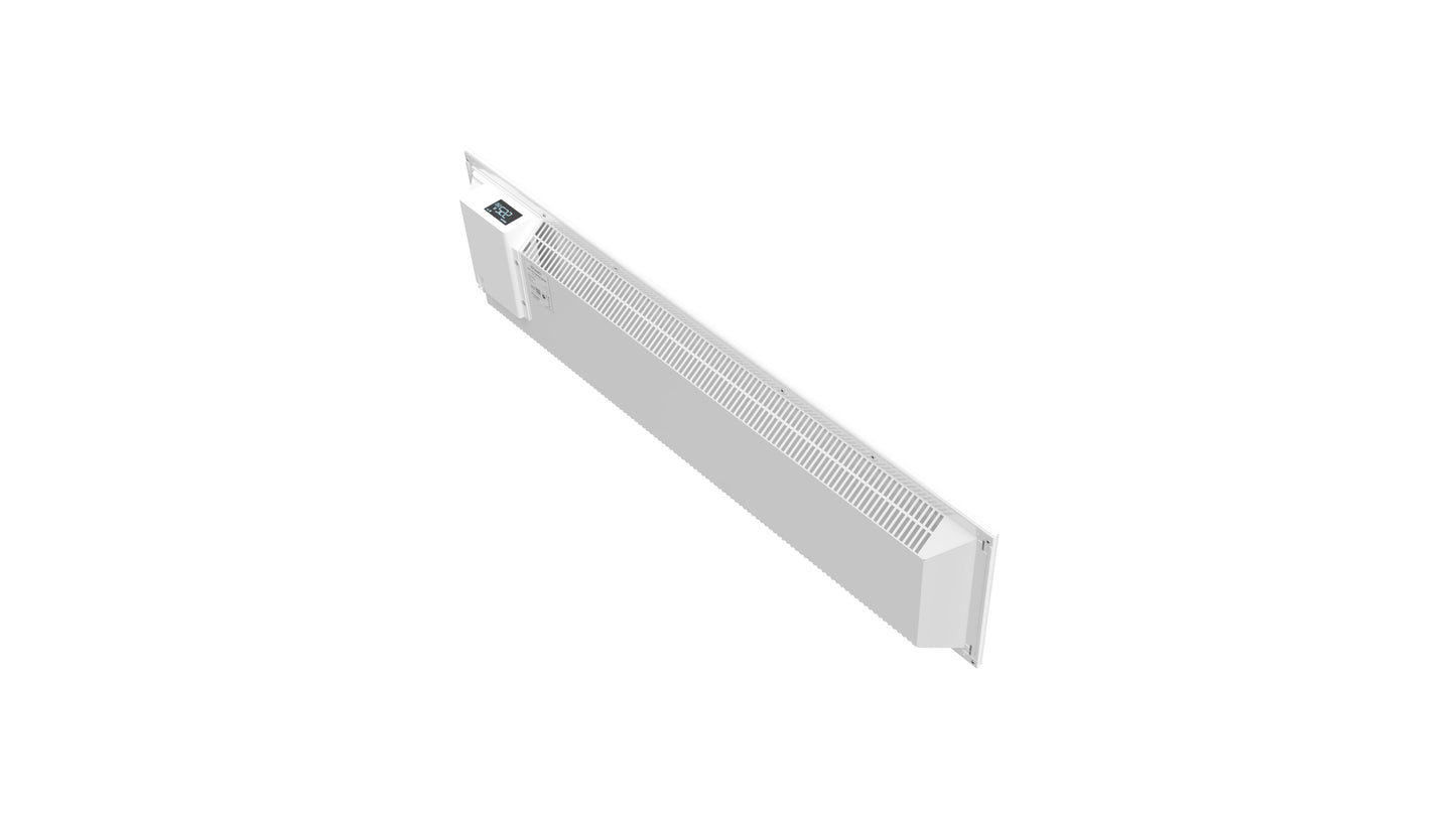 WiFi Listalämmitin Valkoinen Heatit List 1000w 970x55x255mm Kuva - 3