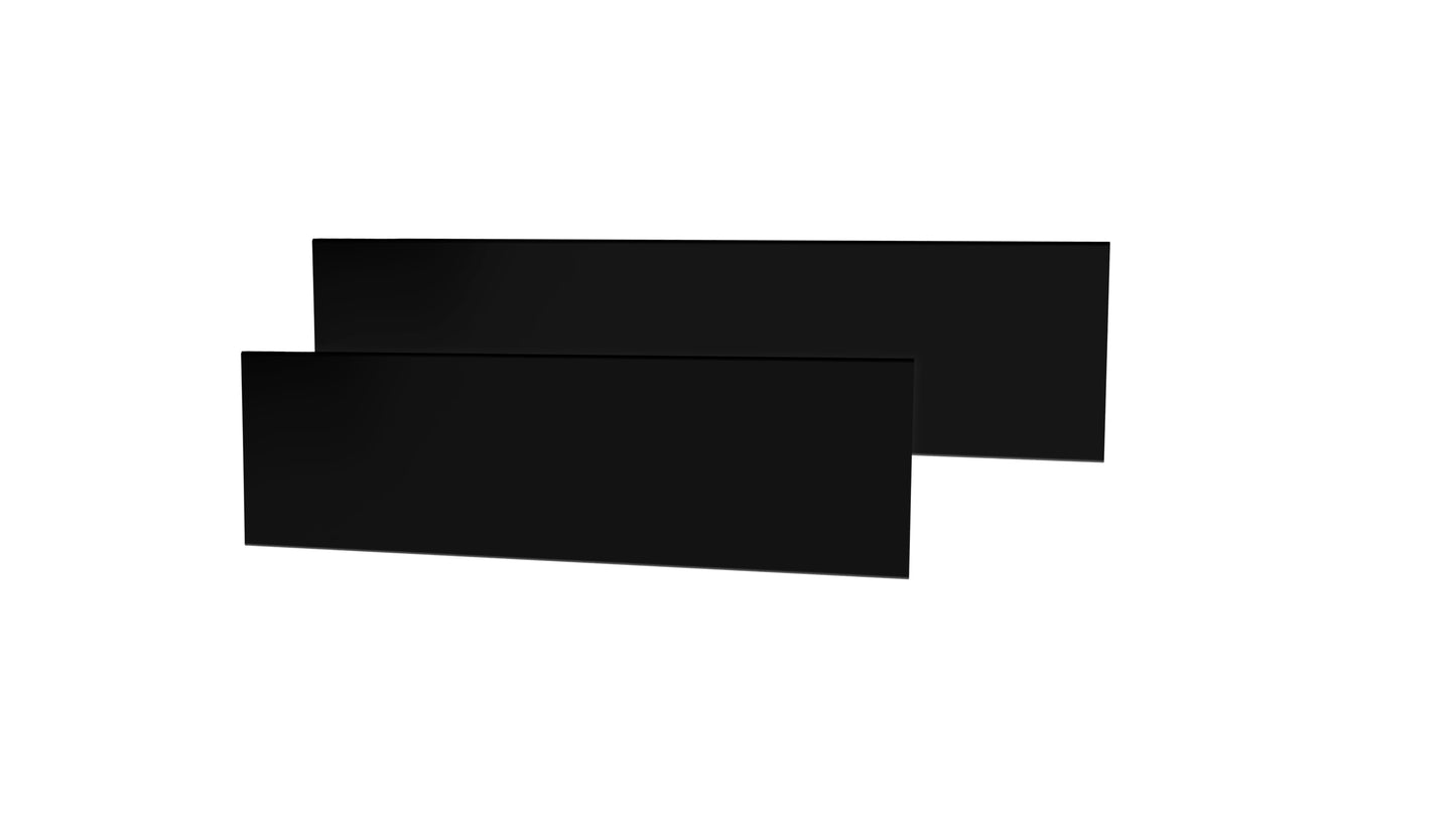 Heatit Panel WiFi Listalämmitin Musta 750-1000W