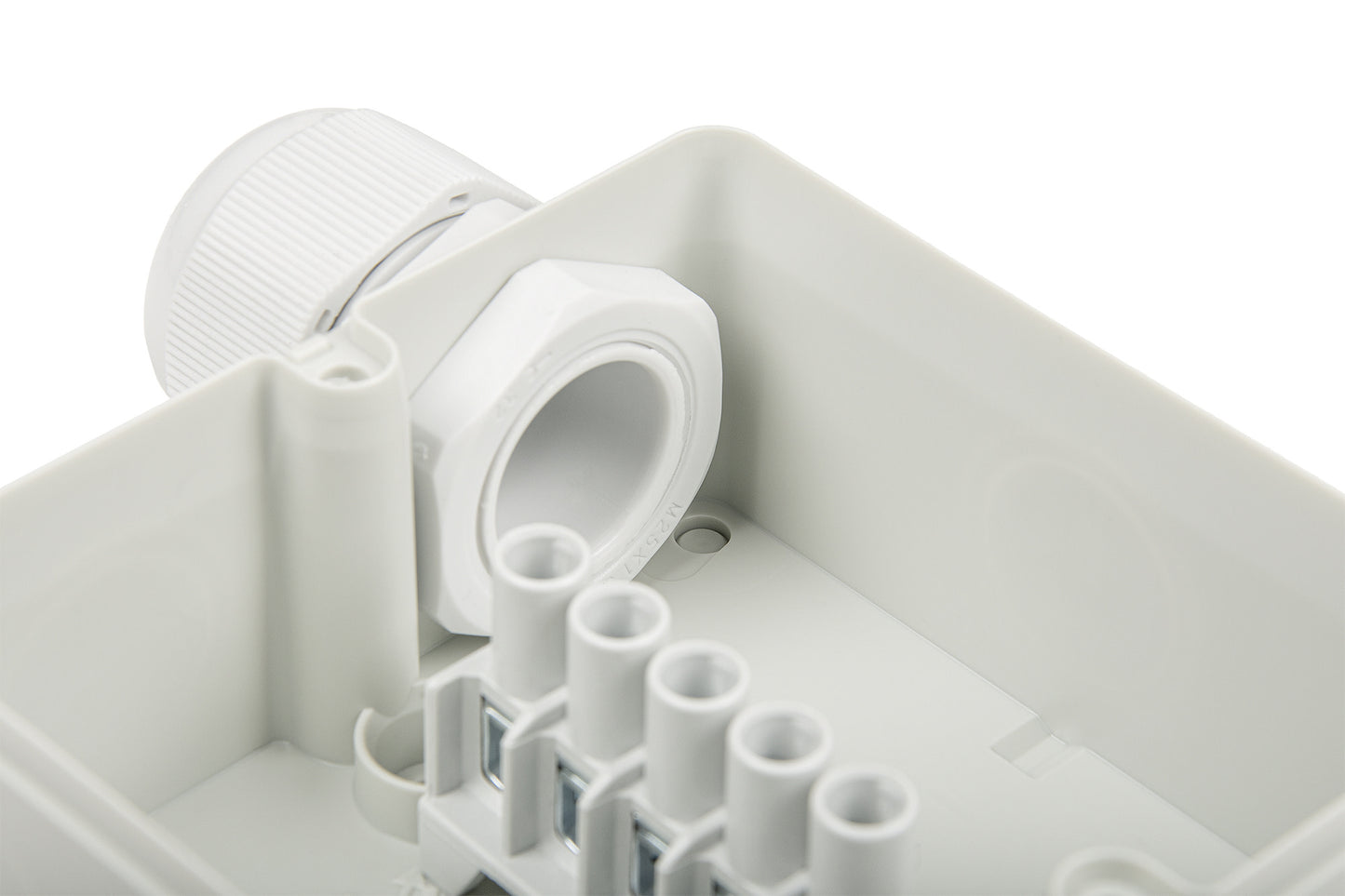 Syötön läpivienti M25-holkki + vastamutteri Kuva - 2