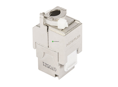 Liitin-CAT6a RJ45 STP Keystone KS-T Cat.6a/Ea STP työkaluton Kuva - 2