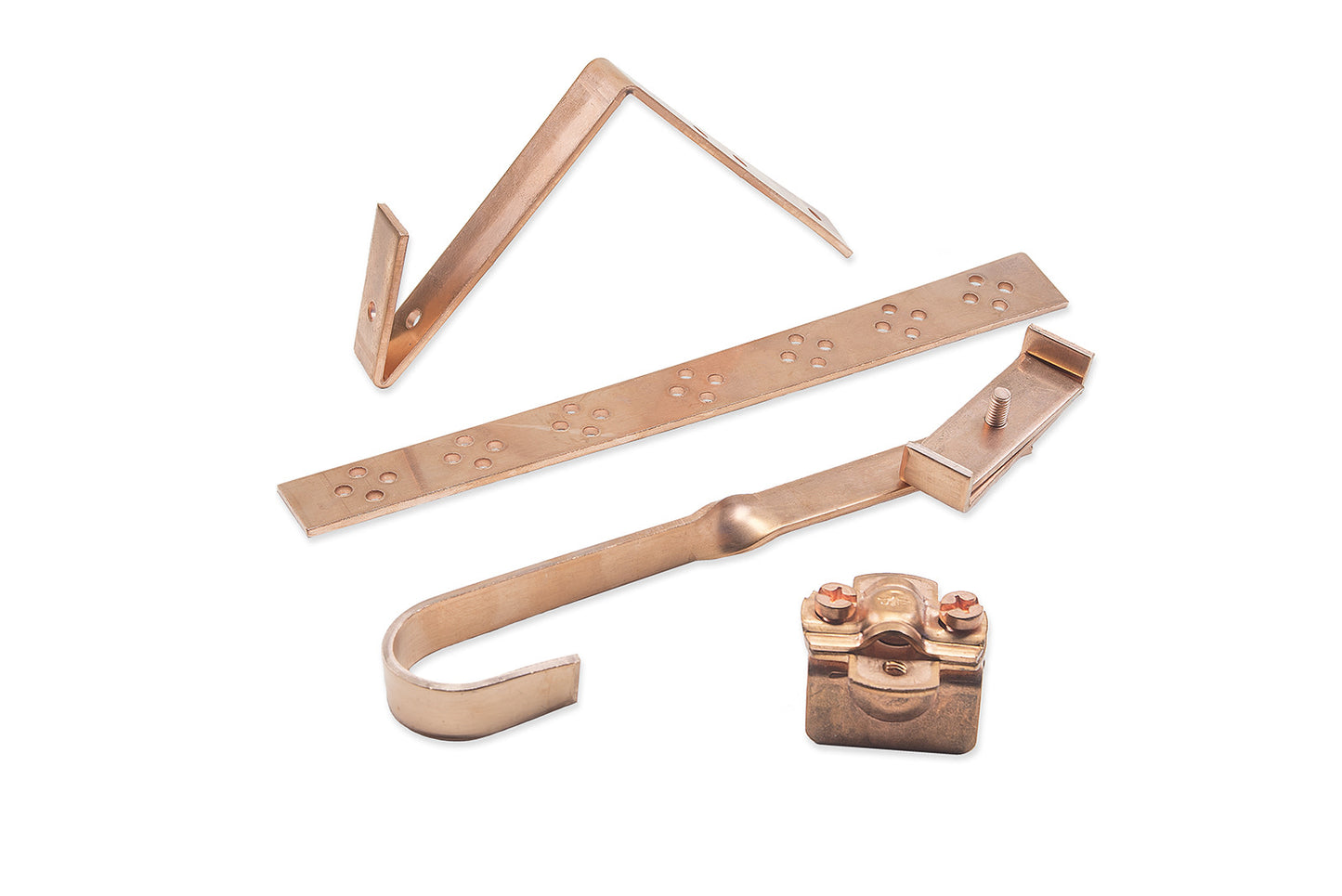 Kuparikattojen sulanapitojärjestelmän kiinnikkeet