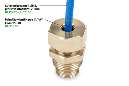 Sulanapitokaapeli LIME, pituusvaihtoehdot: 2-50m Kuva - 3
