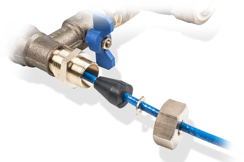 Paineläpivienti Nippa 1"/ ¾" LIME/PST10 Kuva - 4