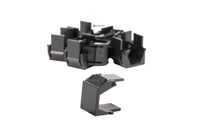 Tulppa KS-paneelit 10 kpl/pss Blank cover KS 418011/black