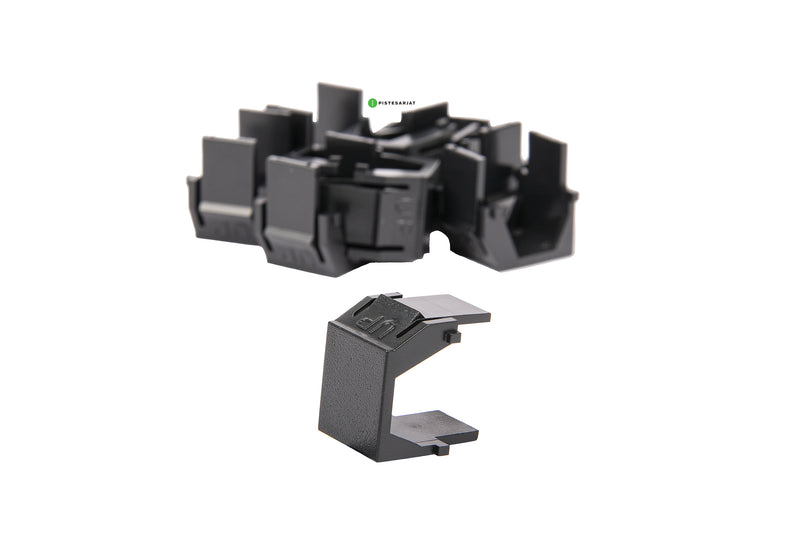 Tulppa KS-paneelit 10 kpl/pss Blank cover KS 418011/black