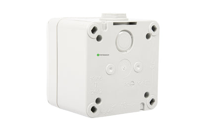 Pintarasia IP44, lukolla, EI liit. IP44 Wall Outlet Keystone 417503 Kuva - 1