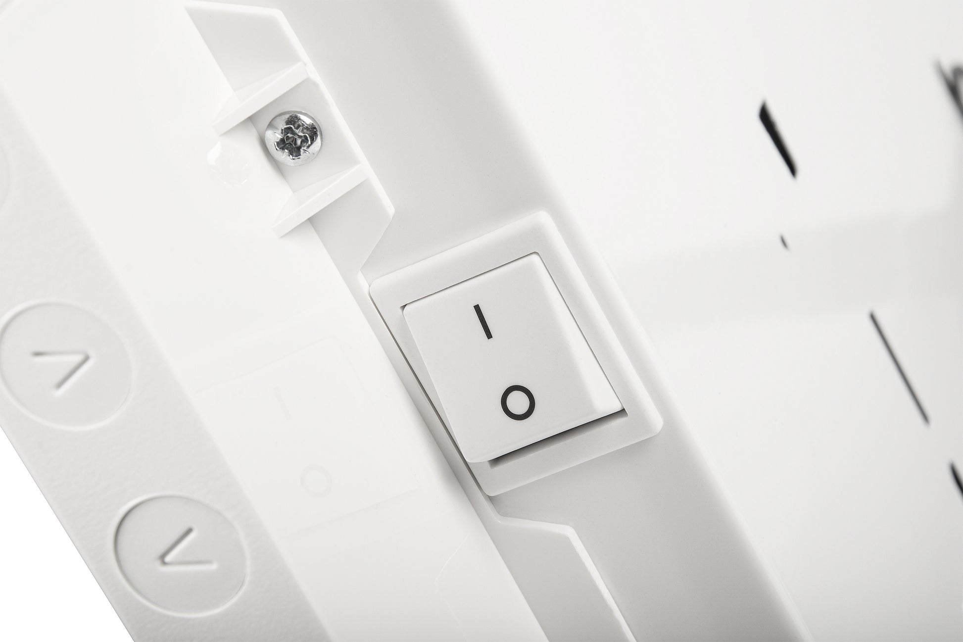 Adax Neo Valkoinen Listamalli, kiinteä asennus Kuva - 2