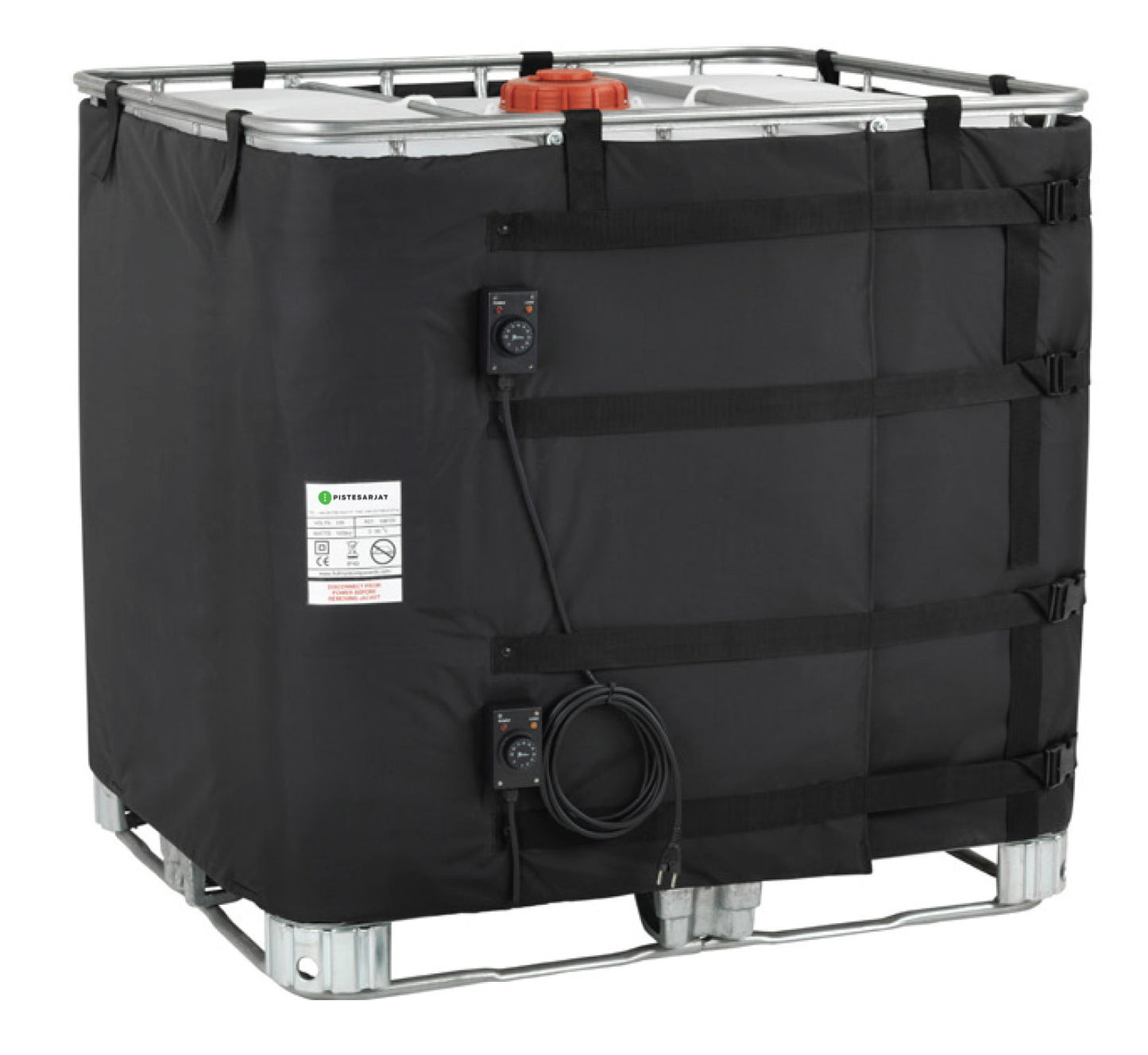 IBC-kontin lämmityselementit PST 2000W 1,0x4,4m 0-90°C ja 0-40°C