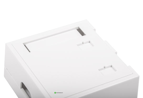 Pintarasia, 2xRJ45, Ei liit., pölys Surface mount box 2x Keystone Kuva - 1