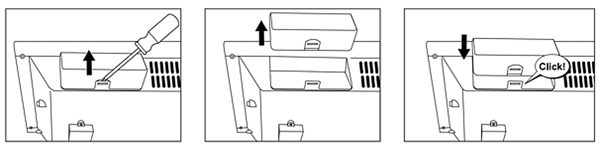 Adax SLX termostaatti, orja Adax SLX Slave black Kuva - 1