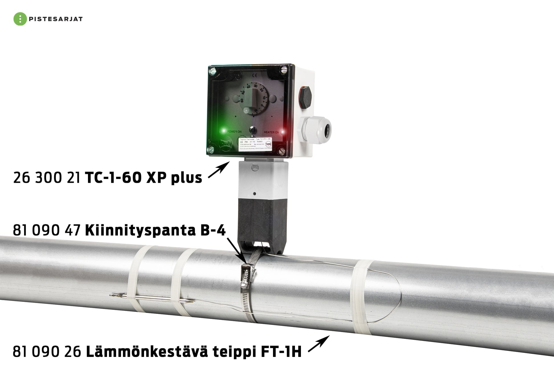 TC1 ja TC1/XP plus -termostaatit Kuva - 4