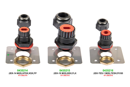 Laipalliset M20 ja M25 -läpivientiholkit