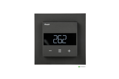 Älytermostaatti Heatit WiFi6 BLE 16A valkoinen / musta Kuva - 5