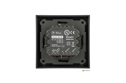 Älytermostaatti Heatit WiFi6 BLE 16A valkoinen / musta Kuva - 7