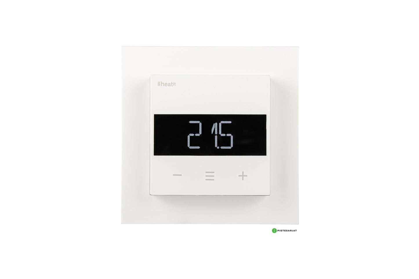 Älytermostaatti Heatit WiFi6 BLE 16A valkoinen / musta Kuva - 1