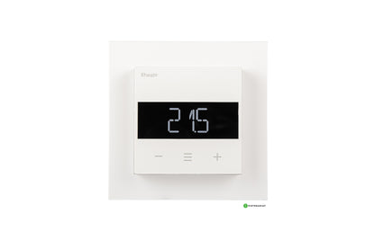 Älytermostaatti Heatit WiFi6 BLE 16A valkoinen / musta Kuva - 1